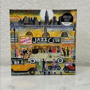 Galison Jazz Club 1000-Piece Puzzle